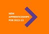 New Apprenticeships for 2022-23